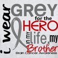 thumbnail image 3 of CafePress - Hero In Life 2 Brain Cancer Light T Shirt - Men's Classic Graphic T-Shirt, 3 of 4