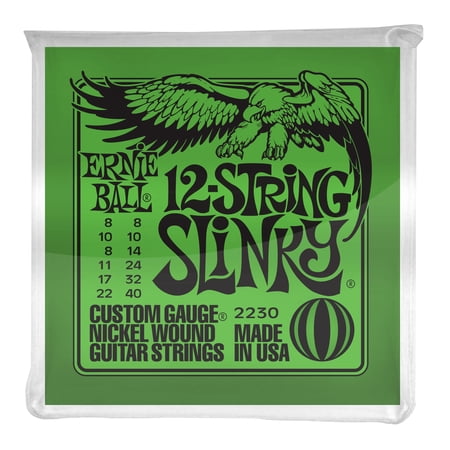 Ernie Ball 2230 Nickel 12-String Slinky Electric Guitar Strings