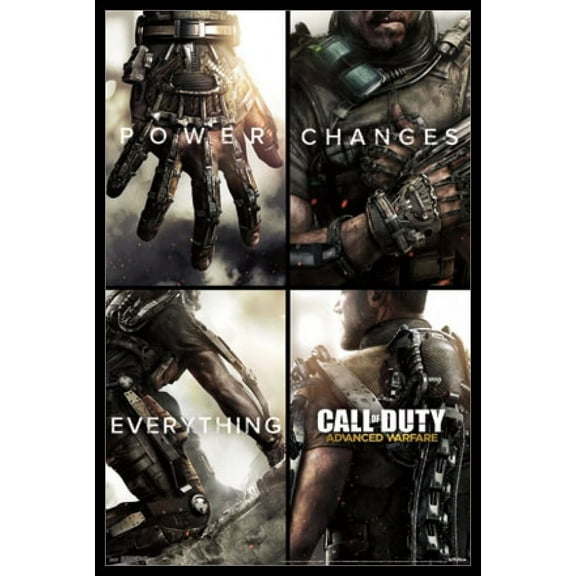 Call of Duty - Advanced Warfare - Power Changes Everything Laminated & Framed Poster Print (24 x 36)