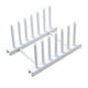 thumbnail image 2 of Estante para Tapas de Ollas y Cucharas, de Plástico Apto para Uso Alimentario, Fácil de Limpiar, Organizador de Cocina Versátil, Práctico Utensilio de Almacenamiento, Color Blanco/Gris, 17 X, 2 of 2