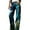 Light Blue, variant on yunLCZ Women's Wide Leg Pants Women's Flare Wide Leg High Waisted Casual Vintage Floral Print Pants Casual Colorful Trouser Office Slacks