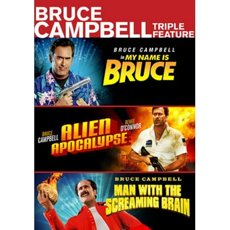 Bruce Campbell Triple Feature (DVD) (Best Of Bruce Campbell)