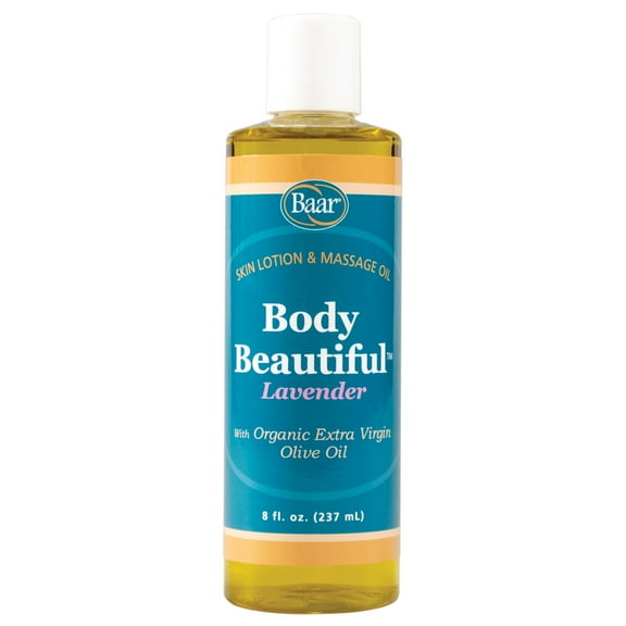 Body Beautiful Skin Lotion, Lavender, 8 oz.