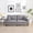 LGray, variant on ASINMAK 97" L Shaped Couch Faux Leather Sectional Couch Upholstered 3 Pieces Sofas for Living Room with Chaise, Ottoman with Storage for Office and Small Apartment, Black