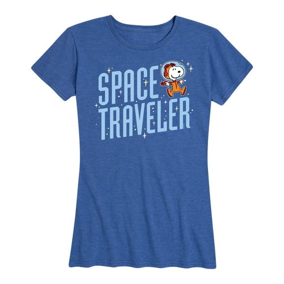 Peanuts - Space Traveler - Women's Short Sleeve Graphic T-Shirt