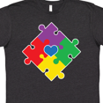 thumbnail image 4 of Inktastic Autism Awareness Month Puzzle T-Shirt, 4 of 5