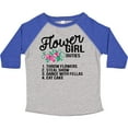 thumbnail image 3 of Inktastic Flower Girl Wedding Duties Girls Toddler T-Shirt, 3 of 5