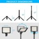 thumbnail image 2 of LED Video Light, 5600K Dimmable, USB Photo Lights with Mini Tripod and Color Filters for Photo Studios, Small Angles, Video Recording, Streaming Games, 2 of 5
