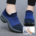 thumbnail image 2 of CHICVOMEY Women Slip On Sneakers Orthopedic Walking Shoes for Women Comfort Sneakers with Arch Support Air Cushion Sole for Running & Travel, 2 of 6