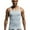 Gray, variant on Herrnalise Men's Workout Shirts Men's Casual Solid Designer Cut Ribbed Cotton Vests Top Blouse