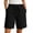 Black, variant on Everyday Casual Pants for Women Paper Bag Waist Women's Shorts High Bermuda Drawstring Relaxed Fit Summer Knot Front,with Pockets Shorts for Women