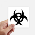 thumbnail image 1 of Checal Toxic Radiation Harmful Pattern Sticker Square Waterproof Stickers Wallpaper Car Decal, 1 of 1