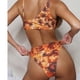 thumbnail image 4 of Elegante traje de baño cómodo para mujer ahueca hacia fuera el bikini de traje de baño dividido con círculo de impresión OAVQHLG3B Store  lin121212, 4 of 4