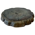 thumbnail image 2 of Athens Stonecasting Espresso Concrete Large Log Stepping Stone, 2 of 3