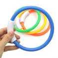thumbnail image 2 of Amdohai 4pcs Diving Rings 5.3 Inch Underwater Swimming Pool Toy Rings for Kids Children, 2 of 7