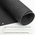 thumbnail image 4 of Aihimol Large Faux Leather Mouse Pad 31.5"x15.7" - Non-Slip Waterproof Desk Mat with Heat-Resistant Surface for Office, Gaming & Home Use (Black), 4 of 6