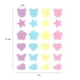 thumbnail image 2 of Fiudx Parches para Granos Faciales, Parches Hidrocoloides, Lindas Cubiertas de Estrellas para Granos, Pegatinas Coloridas, 2 of 2