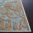 thumbnail image 3 of SAFAVIEH Paradise Alannah Damask Area Rug, Stone/Aqua, 8' x 11'2", 3 of 8
