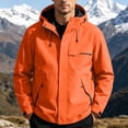 thumbnail image 4 of StSilkitty Rain Jacket for Men Windbreaker Waterproof Hooded Jacket Coat with Pockets Full Zip up Long Sleeve Raincoat, 4 of 9