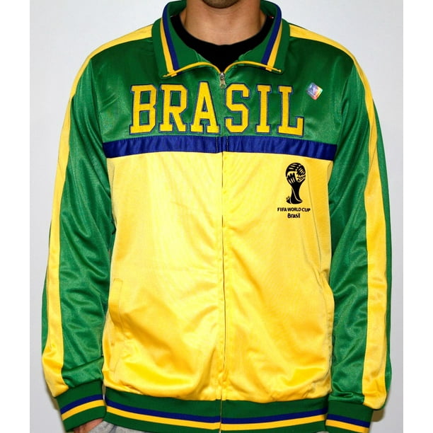 Fifth Sun Brasil Brazil FIFA 2014 World Cup Soccer Embroidered Track
