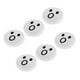 thumbnail image 1 of Pack de 6 Amortiguadores de de de Silicona Lindo Amortiguador de Raquetas - asombrado Blanco asombrado DYNWAVEMX Amortiguadores de la vibración del silicón, 1 of 6
