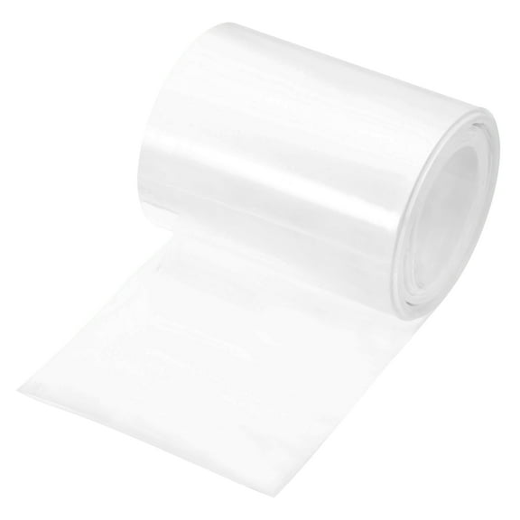 Uxcell Battery Wrap 85mm Flat 18 ft Heat Shrink Tube Wraps White