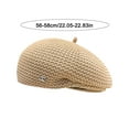 thumbnail image 4 of HBBKVI Ladies' Summer Adjustable Beret Thin Casual Breathable Beach Hat Suitable for Outdoor Activities In Summer, 4 of 7