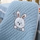 thumbnail image 3 of Advancent Cojín de silla con funda europea plisada de conejo, cojín de asiento curvo grueso con respaldo integrado Cubiertas para muebles de jardín verde, 3 of 6