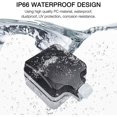 thumbnail image 2 of Enchufe impermeable IP66 con interruptor y caja de conexiones impermeable, enchufe de pared a prueba de polvo para cocina, baño, garaje, piscina y jardín esquí esquí Gafas de esquí, 2 of 4