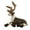 elk, variant on Christmas Reindeer Plush Ornament, Festive Faux Deer Figurine, Soft Reindeer Plush Toy, Holiday Tabletop Decor, Winter Home Display Accessory, Plush Deer Sculpture, Seasonal Gift Idea
