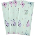 thumbnail image 2 of GZHJMY 6 Pack Butterfly and Flower Kitchen Towels, Soft Highly Absorbent Dish Towels Reusable Tea Towels Set, 28"x 18", 2 of 6