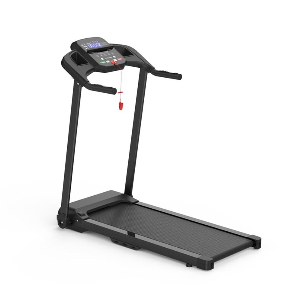 Pemberly Row 2.5HP Electric Folding Treadmill for Home Gym in Black