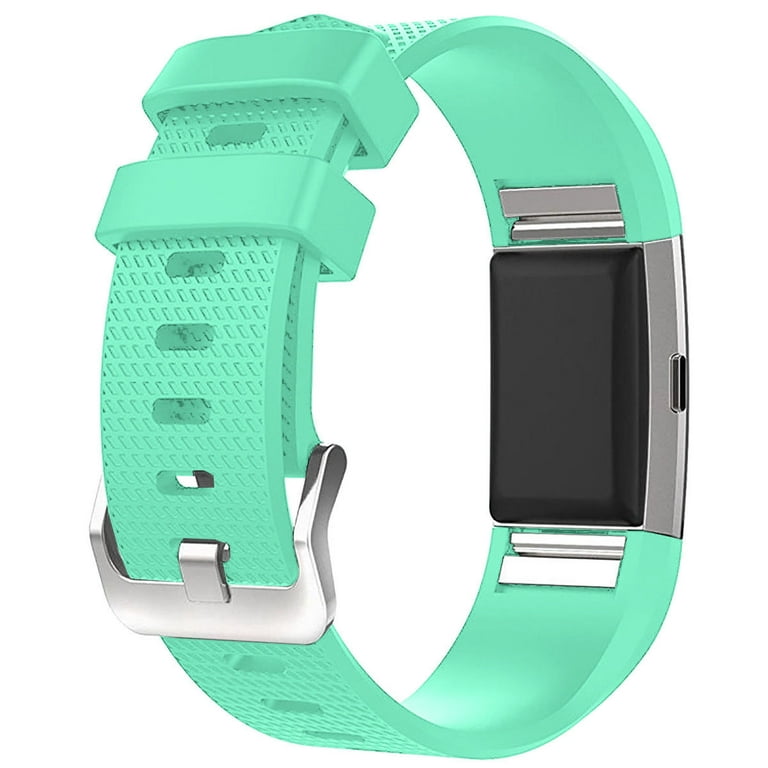 Fitbit 2 Watch Bands, Mignova Soft Silicone Replacement Sport Watch Band Strap for Fitbit Charge 2 Fitness Tracker - Size (Mint Green) - Walmart.com