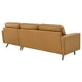 thumbnail image 3 of Valour 98" Leather Sectional Sofa, 3 of 7