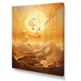 thumbnail image 2 of Designart "Surreal Serenade In The Solar Landscape I" Surrealism Canvas Art Print, 2 of 7