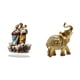 thumbnail image 1 of Letrero de mesa,Decoración de escritorio acrílica Rincón festivo Decoración del hogar,Decoración de fiesta Adorno de escritorio Chimenea,Figura de escritorio,Estante de estatua de elefante, 1 of 8