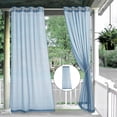 thumbnail image 4 of Cortinas impermeables libre del panel interior del ojal superior jardín, porche, pérgola, 132x241cm Gloria Cortina al aire libre, 4 of 8