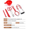 thumbnail image 4 of Coofit 6PCS Canning Essentials Set Assorted Stainless Steel Jar Lifter Canning Tongs, 4 of 10