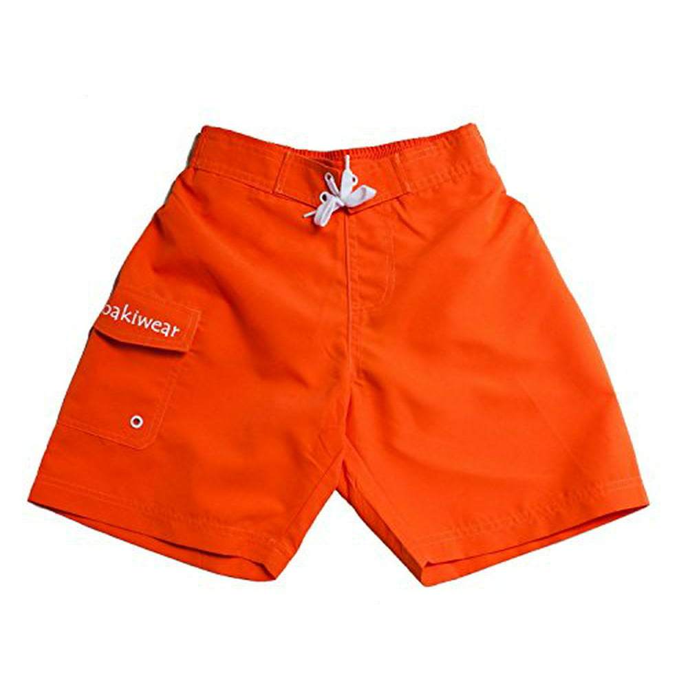 OAKI - Orange Board Shorts - Walmart.com - Walmart.com