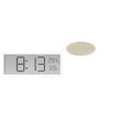thumbnail image 1 of Reloj De Pared Digital De Escritorio, Multiusos, Pantalla Grande, Temperatura Y Humedad Para Oficina, Dormitorio, Con Alfombra Redonda Para Interior, Mesita De Noche, Respaldo Antideslizante,, 1 of 8