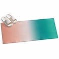 thumbnail image 2 of Hallway Runner Rug 2'x6', Teal Pink Ombre Kitchen Runner Rugs Non-Slip Carpet Mats, Contemporary Art Abstract Aesthetics Bedside Rugs Runners Washable Floor Carpet for Bathroom Laundry Room, 2 of 8