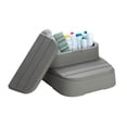 thumbnail image 6 of Lifesmart Cool Step Molded Spa Step with Built-In Hidden Storage Compartment, Taupe, 6 of 8