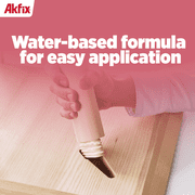Akfix D2 PVA Glue Super Frame Work, White PVA Adhesive, 17.6 fl oz - 12 Pack