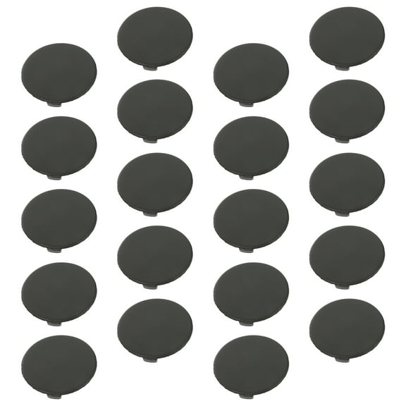 20 Pcs Bank White Piggy Hole Cover Saving Box Bottom Plugs Child