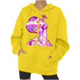 thumbnail image 1 of Chaqueta con capucha Punk suelta con cremallera y estampado de Halloween para mujer, abrigo, sudaderas con capucha, abrigo Pompotops qwe15638, 1 of 1