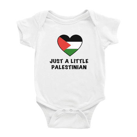 

Just A Little Palestinian Cute Baby Clothing Bodysuits For Boy Girl