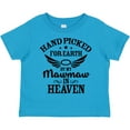 thumbnail image 3 of Inktastic Handpicked for Earth By My Mawmaw in Heaven with Angel Wings Boys or Girls Toddler T-Shirt, 3 of 5