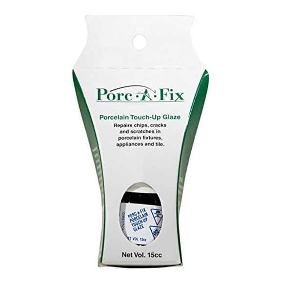 Porc-A-Fix Porcelain Touch-Up Repair Glaze Paint Kit, Stone Gray, AS-72 (Matches American Standard)