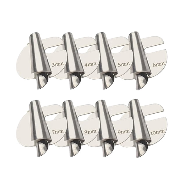 Aiguilles de Machine à Coudre, Ensemble de Pieds Ourleurs Roulés Universels 3-10Mm Pieds de Pression pour Machine à Coudre