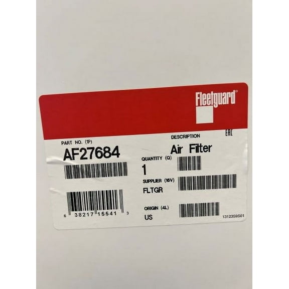 Fleetguard Air Filter AF27684